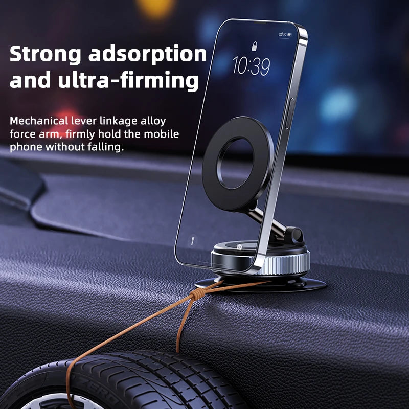 HOMEFISH K007 Magnetic Phone Holder｜Three-axis Rotation For Free Adjustment｜A Convenient Choice For Multiple Scenarios.